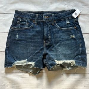 Old Navy OG High Waisted Straight Cut-off Jean Shorts 3in inseam